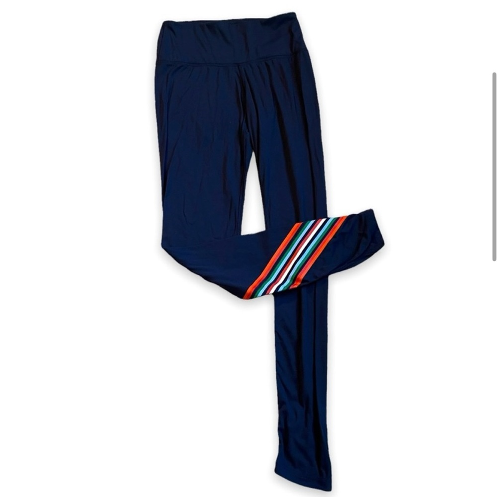 Tory Burch leggings. Color blue. - Picture 3 of 8